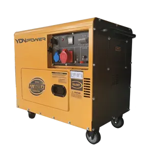 Immediate delivery with AVR 5kva portable silent diesel generator