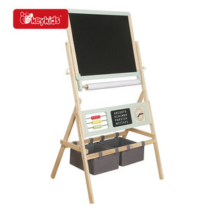 W12B290ไม้วาดรูปแบบ2-in-1สำหรับเด็กกระดานดำและไวท์บอร์ด - Product Image 6