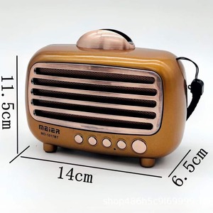 Redwingy md1017bt <span class=keywords><strong>FM</strong></span> có thể sạc lại đài phát thanh với <span class=keywords><strong>USB</strong></span> <span class=keywords><strong>SD</strong></span> <span class=keywords><strong>TF</strong></span> MP3 máy nghe nhạc cổ điển nhỏ sóng ngắn <span class=keywords><strong>USB</strong></span> <span class=keywords><strong>FM</strong></span> Radio với BT Loa di động - Product Image 2