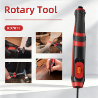 Outil rotatif miniature à vitesse variable KD7011 22000 tr/min pour bricolage, gravure, ponçage, polissage et perçage