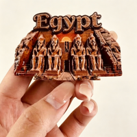 Aimants de réfrigérateur 3D en résine Afrique Égypte, souvenirs touristiques, autocollants pour réfrigérateur, artisanat, cadeaux, articles de décoration