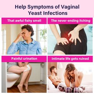 Nuevo Producto para la Salud Vaginal Femenina, Solución Herbal para la Vaginosis Bacteriana y la Infección por Hongos, Flujo Blanco - Product Image 4