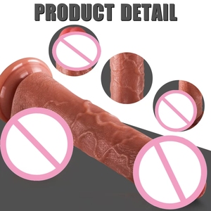 Vibrateur Dildo Féminin en Silicone à Télécommande Sans Fil, Jouets Sexuels Électriques Simulant un Pénis, Vente en Gros - Product Image 5