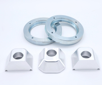 Usinage CNC personnalisé en carbure de tungstène 6% Nickel Bonded T.C. Bague avec finition polie