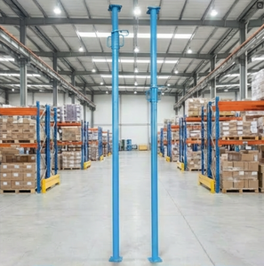 جاك سقالات صناعي قابل للتعديل من الصلب المجلفن Q235 للاستخدام الخارجي، دعامة قصيرة للسلامة في الإنشاءات - Product Image 2