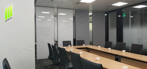 <span class=keywords><strong>Porte</strong></span> en MDF acoustique de style moderne bon <span class=keywords><strong>prix</strong></span> <span class=keywords><strong>cloison</strong></span> pliante mur mobile pliable <span class=keywords><strong>porte</strong></span> de bureau <span class=keywords><strong>coulissante</strong></span> insonorisée école - Product Image 5