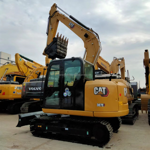 Japón Original de segunda mano usado 307E 307 E Mini Pelle Cat Caterpillar excavadora con Dozer Blader - Product Image 4