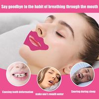 Bande adhésive pour la bouche en hydrogel personnalisée pour femmes, forme de lèvres, douce, hydratante, nourrissante, améliorant le sommeil, respirant, hydratant