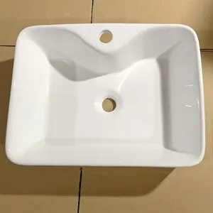 Unique Design Countertop Wash Hand Basins Hotel Handmade Sink Ceramic Above Counter Basin