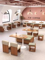 Banc de restaurant moderne en cuir sans dossier avec rangement, idéal pour hôtels, centres commerciaux et espaces de restauration commerciale