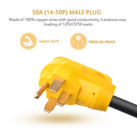 Kabel adaptor RV listrik 50 Amp betina Ke 30 Amp jantan penawaran jumlah kecil dari CA, AS