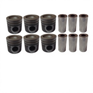 Juego de pistones para camión TATA 613 1516 1312 E III OEM 252503990161, kit de cilindros de motor de alta resistencia, piezas de repuesto - Product Image 1
