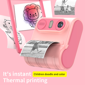 2025 appareil photo à impression instantanée pour enfants 3.5 pouces enfant appareil photo numérique avec papier d'impression jouets pour enfants 3 à 6 cadeau pour garçons filles - Product Image 4