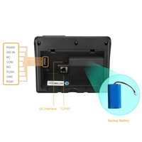 Sistema di Controllo Accessi e Rilevazione Presenze con Riconoscimento Facciale e Scanner Oculare, Macchina per Registrazione Orari