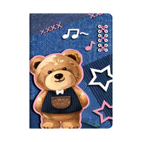 Casing Pelindung iPad 102-inci Penutup Serbaguna untuk iPad Air 2 (97-inci) iPad 10 iPad Mini-Desain Kartun Hewan Tahan Jatuh