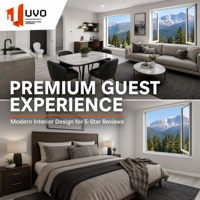 Maison conteneur extensible UVO 30FT : Villa de villégiature préfabriquée certifiée CE et ISO9001 |   Location de vacances à haut rendement pour les États-Unis