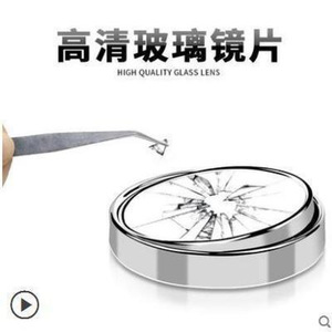 Convex Blind Spot <b>Mirror</b> 50mm <b>Round</b> PC Material For Car Rearview Outdoor Use Black Silver White - Product Image 5