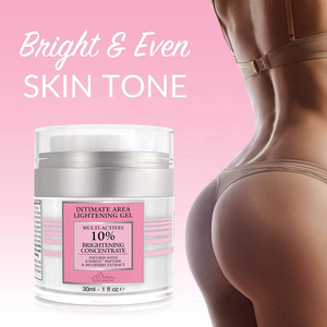 Крем-гель для интимной зоны с отбеливающим эффектом и защитой от солнца, OEM/ODM, для лица, тела, зоны бикини и чувствительной кожи, 50 мл, в баночке с коробкой - Product Image 2