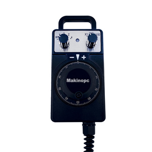 MAKINOPC <strong>CNC</strong> Machine Tool Fanuc Electronic Handwheel Pulse Japanese Band Switch With Green LED Indicator Light - Product Image 1