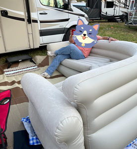 Bán Sỉ Phổ Biến Ghế Hơi Thể Thao Đi Bộ Đường Dài Cắm Trại Ngoài Trời Tiện Lợi OT6307 Giường Gấp Ghế Sofa Bơm Hơi - Product Image 4