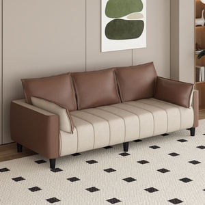 أريكة قماشية ثلاثية المقاعد بتصميم حديث وبسيط على شكل حرف <span class=keywords><strong>L</strong></span>، موديل <span class=keywords><strong>2026</strong></span> الجديد، مناسبة للشقق الصغيرة والفنادق ومحلات الملابس - Product Image 3