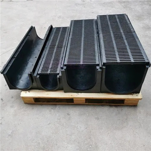 Caniveaux en HDPE pour extérieur, drains de sol en plastique pour garage, canaux de drainage, système de drainage des caniveaux - Product Image 5