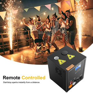 SHEHDS Mini 450W Spark Machine DMX512 Wireless <b>Remote</b> <b>Control</b> for Wedding Church - Product Image 1