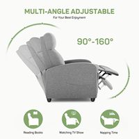 Meistverkauftes Elektrisches Relaxsofa 160 Grad Entspannungs- und Schlafsofa Modernes Wohnzimmersofa mit Massage Komfortables Ergonomisches Sofa