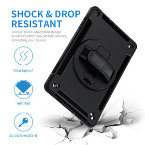 Funda Protectora para Tablet <span class=keywords><strong>Samsung</strong></span> <span class=keywords><strong>Tab</strong></span> A 10.1 Pulgadas <span class=keywords><strong>2019</strong></span>, con Rotación de 360 Grados, Correa Ajustable, Ranura para Lápiz, Portátil, SM-T510 SM-T515 - Product Image 3