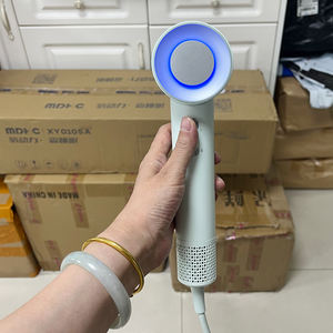 Juego de cepillos para secador de pelo, secador iónico profesional de alta velocidad para salón, pantalla LED, 3 ajustes de temperatura, para secado rápido en hoteles. - Product Image 3