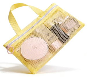 Bolsa de Cosméticos Portátil de Malla con Cierre, para Natación, Belleza, Maquillaje, Multiusos - Product Image 2