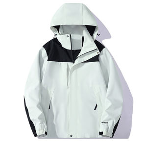 Veste d'extérieur fine pour hommes, coupe-vent, imperméable, pour couple, confortable, à la mode, nouvelle collection printemps et automne - Product Image 3