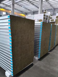 <span class=keywords><strong>Panneau</strong></span> <span class=keywords><strong>sandwich</strong></span> 90 mm pour toiture d'entrepôt - Conception industrielle ignifuge classe A1 pour mur extérieur et hôtel - Product Image 2