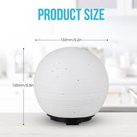 Diffuseur électronique en pierre céramique d'huiles essentielles pour la maison, la chambre à coucher, le bureau et le bureau.