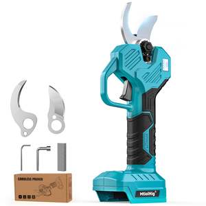 Sécateur électrique sans fil 20V professionnel, batterie lithium, <span class=keywords><strong>pour</strong></span> arbres de jardin, lames en acier SK5, avec poignée en caoutchouc TPR - Product Image 1