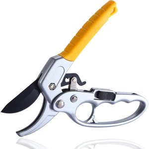 Ultra Sharp Steel Manual Pruning Shears Ergonomic Plastic Handle 1-Inch <b>Cut</b> Capacity Effortlessly Rust-Resistant - Product Image 1