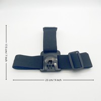 Support de téléphone pour la tête, vue à la première personne (POV), sangle de fixation pour la tête, mains libres pour smartphone, vlogging, diffusion en direct
