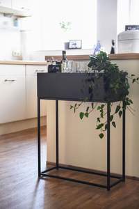 Vente chaude Élégant Métal Noir Fleur Stand Salon Chambre Bureau Jardin Fournitures pour La Décoration Intérieure - Product Image 6