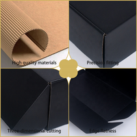 Boîte à hamburger en papier kraft compostable, conteneur pour restauration rapide avec laminage brillant, gaufrage, emballage personnalisé pour pizza et hamburger, recyclable