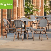 Kingmake Mobilier d'extérieur de jardin au design unique Mobilier de patio en gros Chaises en rotin Mobilier d'extérieur de luxe