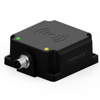 Lector RFID de Alta Frecuencia HEINXS HRF2-C01, Salida PNP/NPN, DC24V, Soporte de Acero Inoxidable y ABS, Automatización Industrial