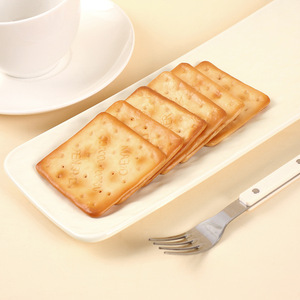 Pendentif PVC Simulation Biscuit Apéritif, Jouet Amusant de Simulation de Snack, Porte-clés Carré Faux Biscuit Ornemental - Product Image 4