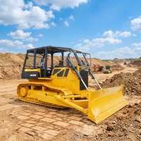 Matériel de terrassement et de construction puissant à haute traction, équipement modulaire hydraulique sur chenilles de 21 tonnes et 220 CV, SD20-5 pour autoroute