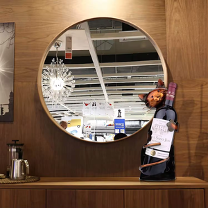 ออกแบบใหม่แมวจัดแต่งทรงผมโลหะชั้นวางไวน์เครื่องประดับโมเดิร์นสไตล์ยุโรป Minimalist ผู้ถือไวน์ตกแต่ง - Product Image 2