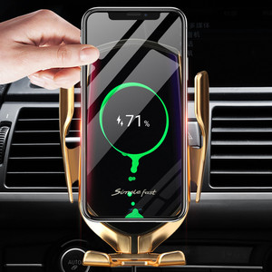 Nuevos accesorios para coche, <span class=keywords><strong>Sensor</strong></span> inteligente, soporte de carga inalámbrico portátil para coche, soporte para teléfono, cargador y adaptador para coche - Product Image 4