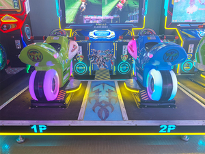 Machine de jeu d'arcade commerciale à monnayeur, simulateur de conduite de voiture électronique, disponible à la vente – Direct Usine - Product Image 5