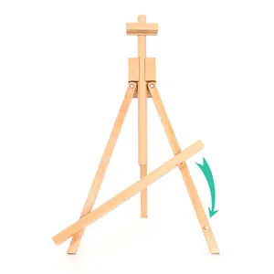 artist mini wooden drawing tripod easel