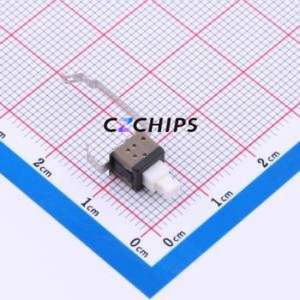 PS-5850DDB-2PL Push Button Switch Switch Self-Locking Rectangle Plunger 500mA 24V - Product Image 1
