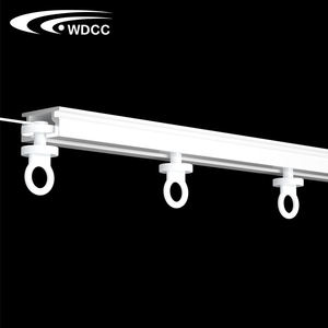 Oem S Fold Curtains Runner Aluminum Curtain Wave Runner Pom Runners for Ripple Fold Curtains - Product Image 3