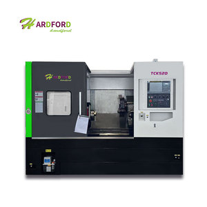 Hardford mạnh mẽ tháp pháo <span class=keywords><strong>CNC</strong></span> kim loại quay máy tiện tck52d với fanuc hệ thống điều khiển cho gia công kim loại & de eje chính - Product Image 1